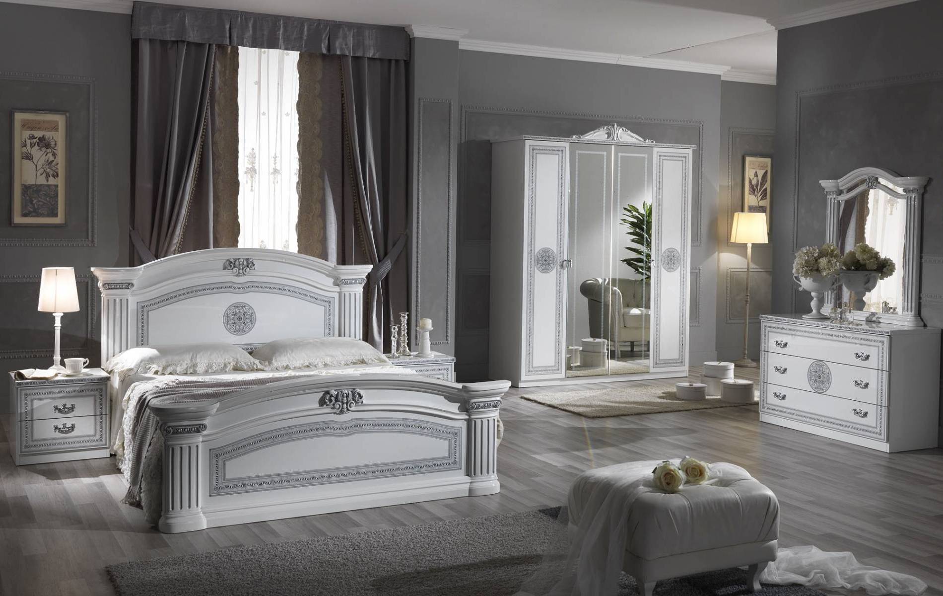 MCS bedroom mod. Alexandra white AWH1